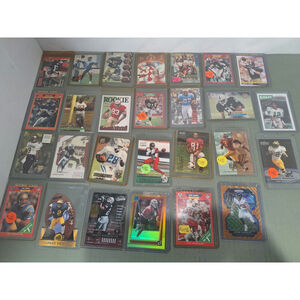 NFL Card Lot Sanders Aikman Favre Irvin RC Andrews Prizm Mitchell NM